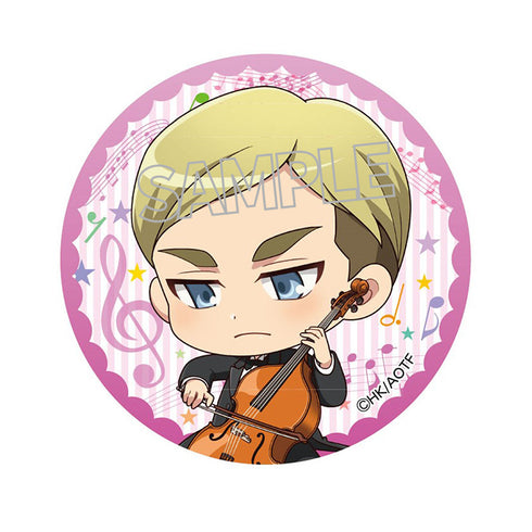 『進撃の巨人』【描き起こし】缶バッジ(演奏会) エルヴィン